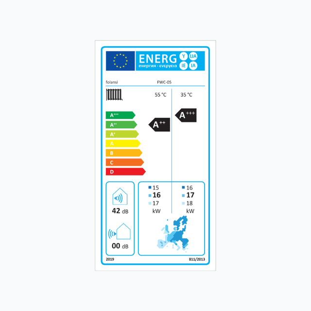 Folansi FWC-05 - Energy label